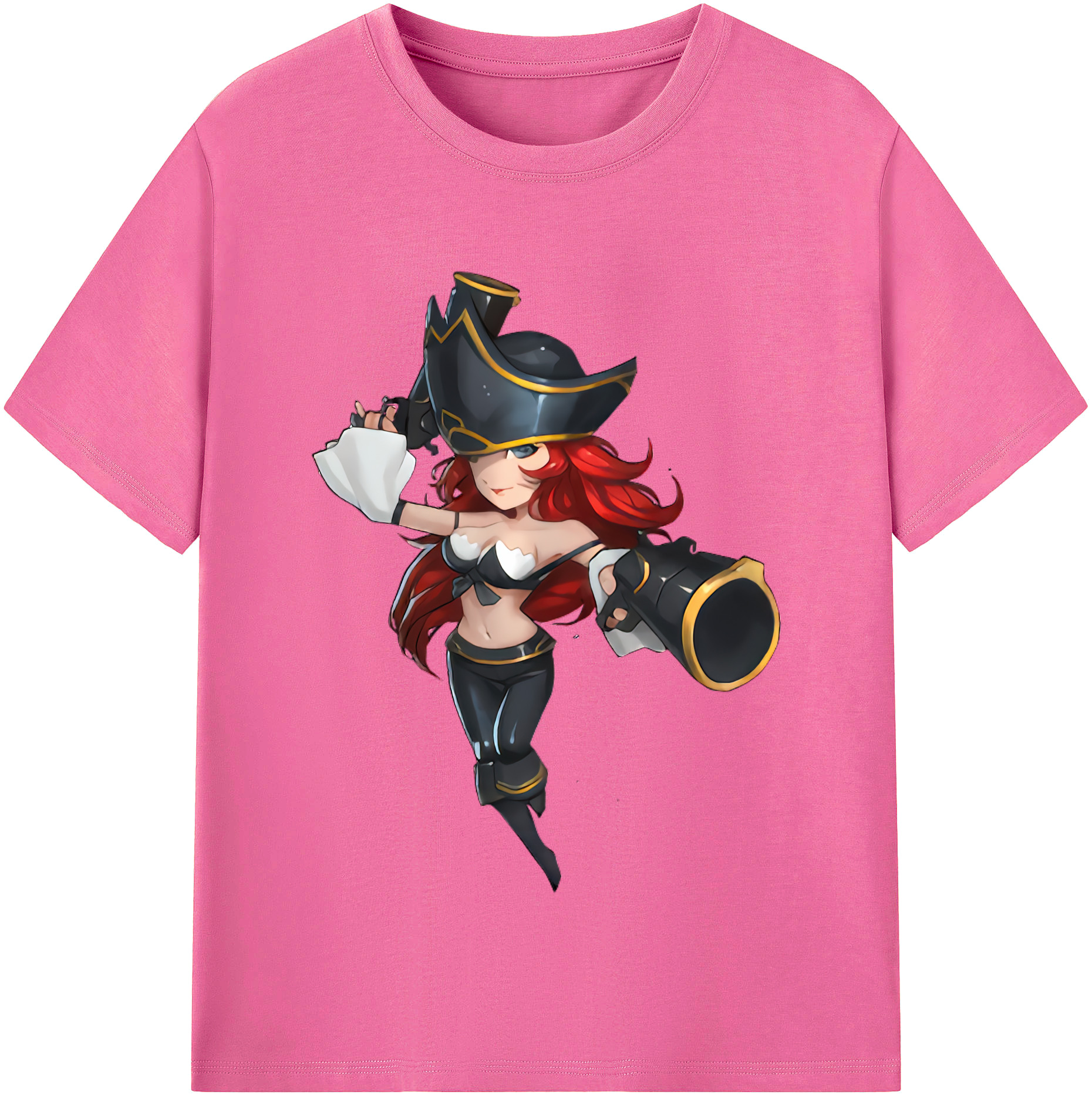 （画像用） リーグ・オブ・レジェンド League of Legends LOL レディースカジュアルプリントTシャツ（綿100％）